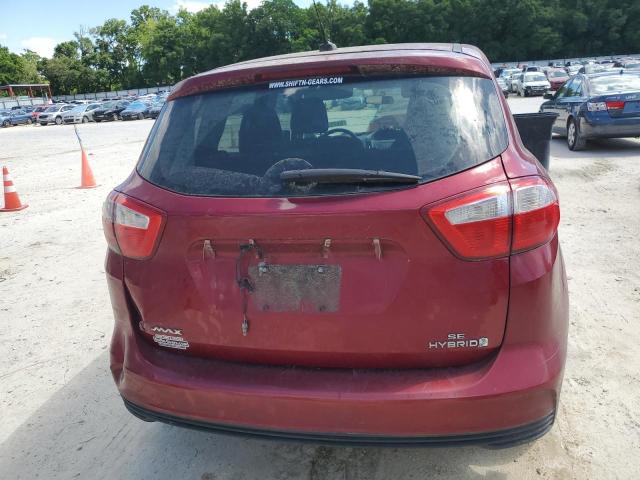 1FADP5AU3DL532638 - 2013 FORD C-MAX SE RED photo 6