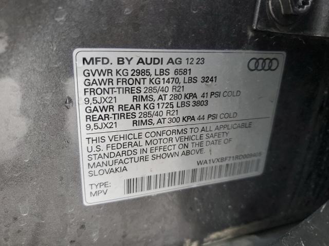WA1VXBF71RD009405 - 2024 AUDI Q7 PRESTIGE 灰色 照片 14