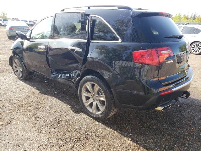 2HNYD2H75BH002288 - 2011 ACURA MDX ADVANCE BLACK photo 2