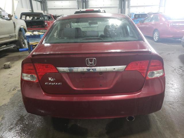 2HGFA166X9H501724 - 2009 HONDA CIVIC LX-S BROWN photo 6