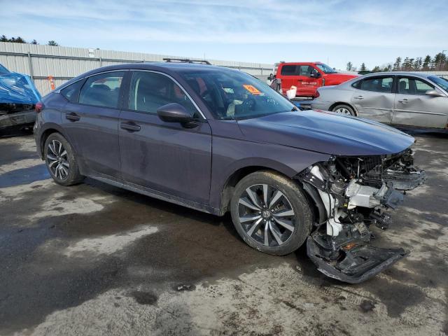 19XFL1H71RE019847 - 2024 HONDA CIVIC EXL PURPLE photo 4