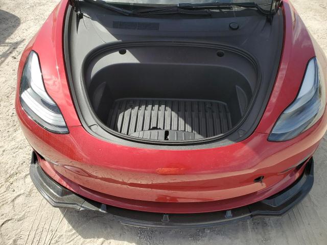 5YJ3E1EB0PF388129 - 2023 TESLA MODEL 3 红色 照片 11