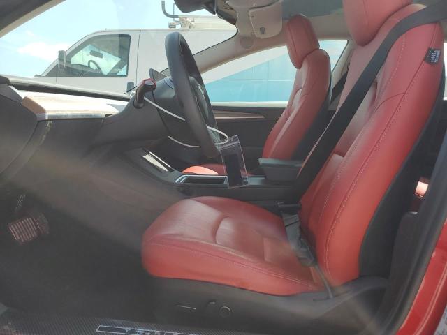 5YJ3E1EB0PF388129 - 2023 TESLA MODEL 3 红色 照片 7
