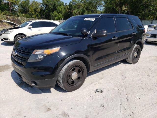 1FM5K7AR6DGC91926 - 2013 FORD EXPLORER POLICE INTERCEPTOR BLACK photo 1