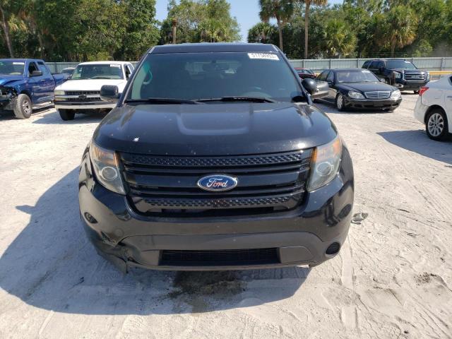 1FM5K7AR6DGC91926 - 2013 FORD EXPLORER POLICE INTERCEPTOR BLACK photo 5
