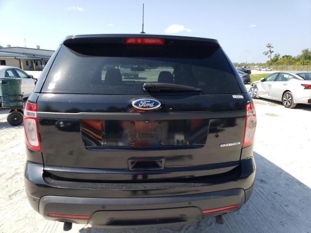 1FM5K7AR6DGC91926 - 2013 FORD EXPLORER POLICE INTERCEPTOR BLACK photo 6