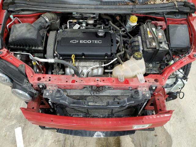 1G1JA6SH5F4163373 - 2015 CHEVROLET SONIC LS 红色 照片 12