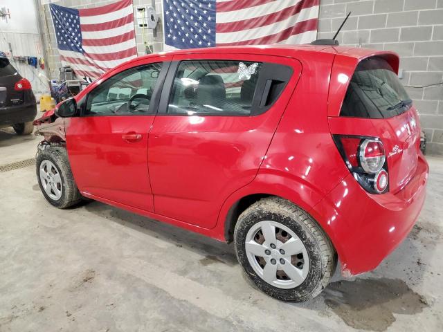 1G1JA6SH5F4163373 - 2015 CHEVROLET SONIC LS 红色 照片 2