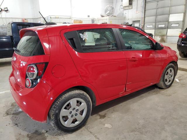 1G1JA6SH5F4163373 - 2015 CHEVROLET SONIC LS 红色 照片 3