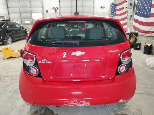 1G1JA6SH5F4163373 - 2015 CHEVROLET SONIC LS 红色 照片 6