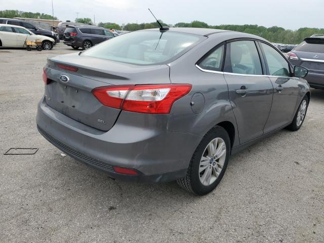 1FAHP3H23CL274713 - 2012 FORD FOCUS SEL GRAY photo 3