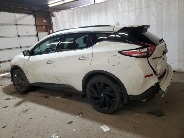 5N1AZ2MH5JN122360 - 2018 NISSAN MURANO S WHITE photo 2