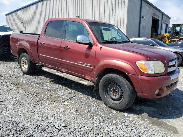 5TBET34176S550540 - 2006 TOYOTA TUNDRA DOUBLE CAB SR5 BURGUNDY photo 4