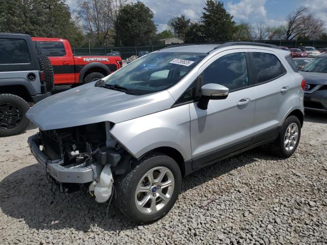 MAJ6S3GL4KC308933 - 2019 FORD ECOSPORT SE ვერცხლისფერი ფოტო 1
