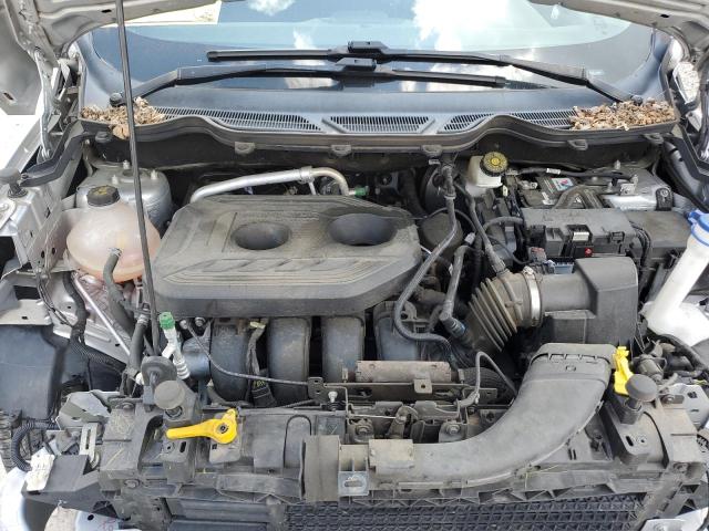 MAJ6S3GL4KC308933 - 2019 FORD ECOSPORT SE ვერცხლისფერი ფოტო 12