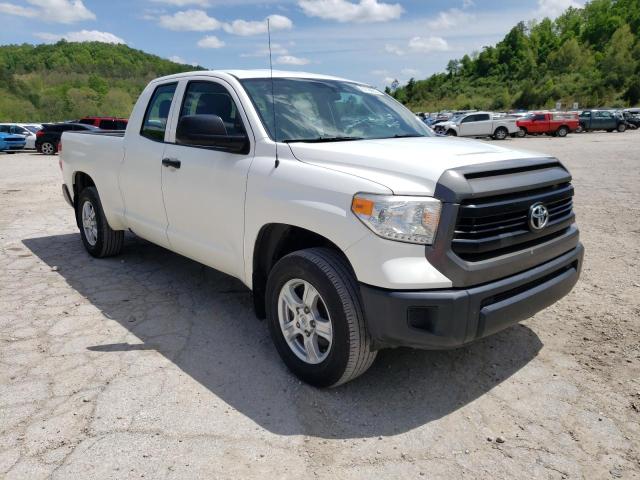 5TFUM5F15FX062609 - 2015 TOYOTA TUNDRA DOUBLE CAB SR/SR5 WHITE photo 4