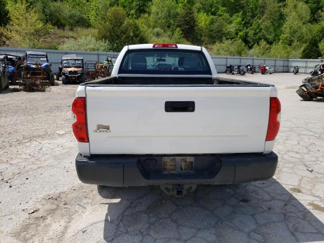 5TFUM5F15FX062609 - 2015 TOYOTA TUNDRA DOUBLE CAB SR/SR5 WHITE photo 6