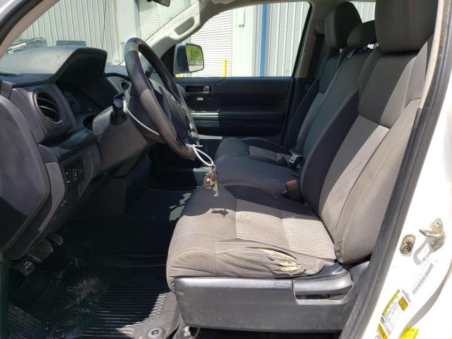 5TFUM5F15FX062609 - 2015 TOYOTA TUNDRA DOUBLE CAB SR/SR5 WHITE photo 7