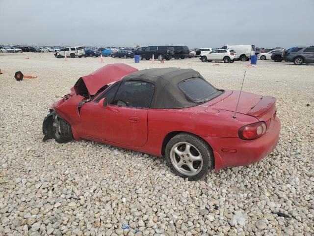 JM1NB353820219585 - 2002 MAZDA MX-5 MIATA BASE RED photo 2