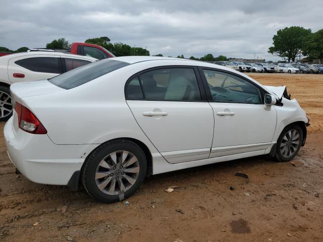 2HGFA1F98AH517273 - 2010 HONDA CIVIC EXL თეთრი ფოტო 3