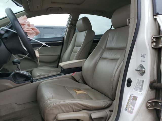 2HGFA1F98AH517273 - 2010 HONDA CIVIC EXL თეთრი ფოტო 7