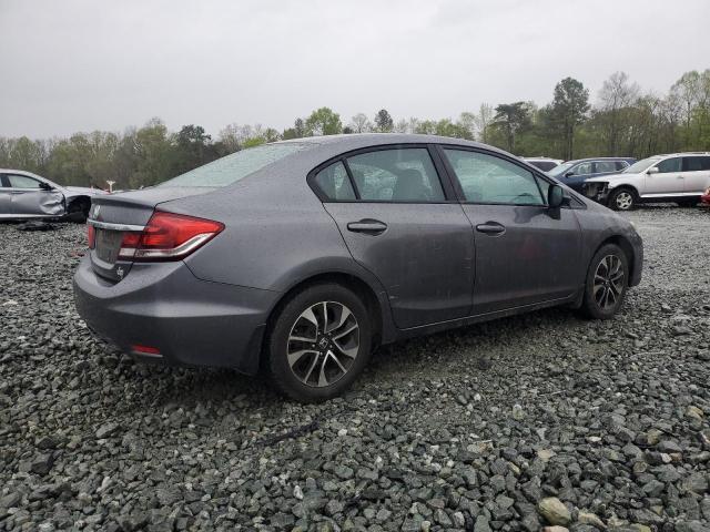 19XFB2F9XDE010831 - 2013 HONDA CIVIC EXL GRAY photo 3