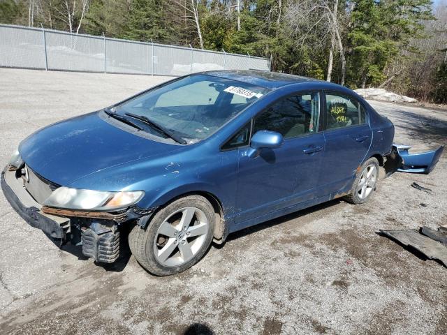 2HGFA16629H012962 - 2009 HONDA CIVIC LX-S Կապույտ լուսանկար 1