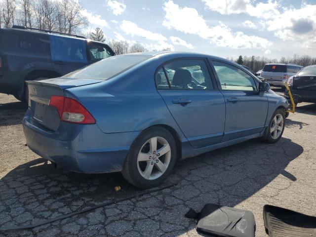 2HGFA16629H012962 - 2009 HONDA CIVIC LX-S Կապույտ լուսանկար 3