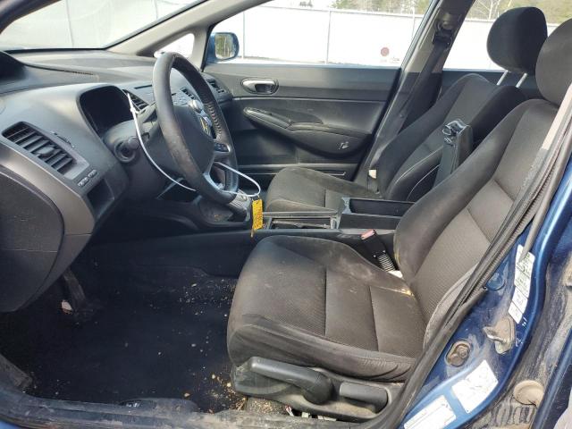 2HGFA16629H012962 - 2009 HONDA CIVIC LX-S Կապույտ լուսանկար 7