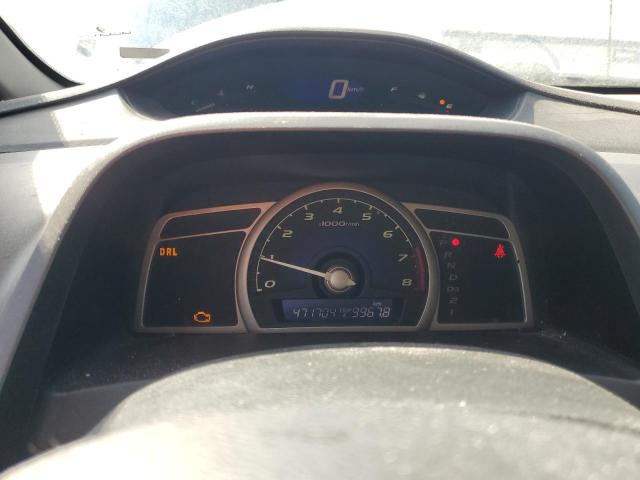 2HGFA16629H012962 - 2009 HONDA CIVIC LX-S Կապույտ լուսանկար 9