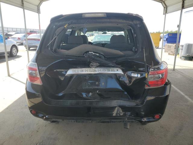 JTEBW3EH8A2044577 - 2010 TOYOTA HIGHLANDER HYBRID BLACK photo 6