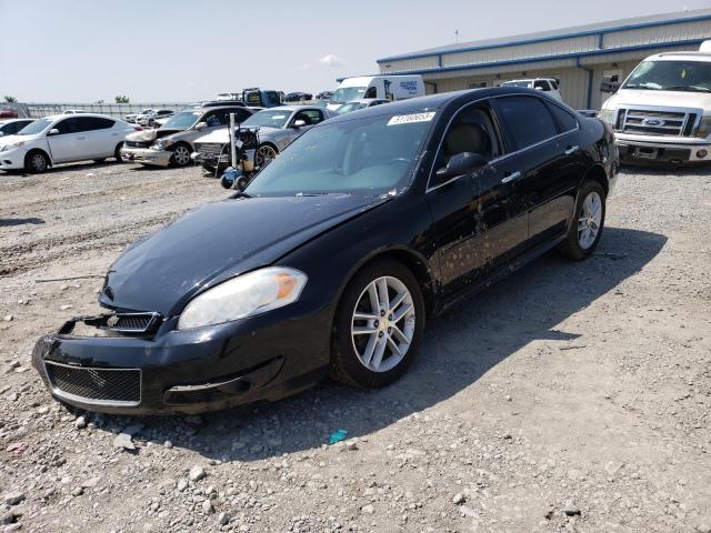 2G1WC5E34C1167206 - 2012 CHEVROLET IMPALA LTZ BLACK photo 1