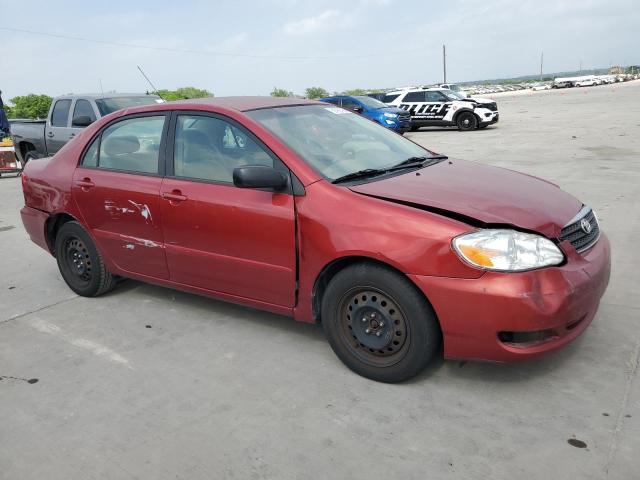 1NXBR32E07Z907404 - 2007 TOYOTA COROLLA LE CE RED photo 4