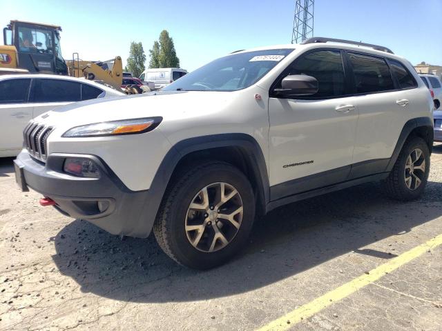 1C4PJMBB5FW668674 - 2015 JEEP CHEROKEE TRAILHAWK თეთრი ფოტო 1