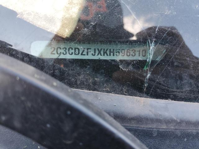 2C3CDZFJXKH596310 - 2019 DODGE CHALLENGER R/T SCAT PACK GRAY photo 13