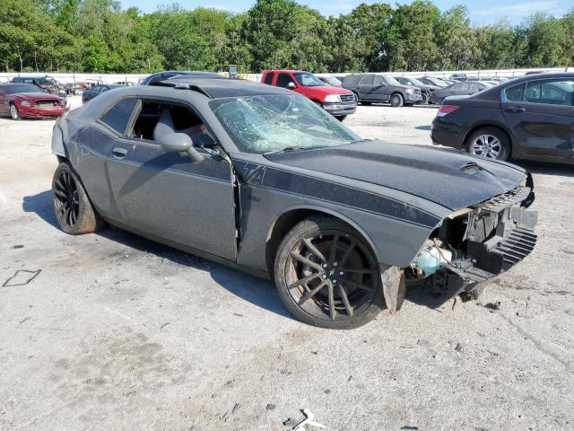 2C3CDZFJXKH596310 - 2019 DODGE CHALLENGER R/T SCAT PACK GRAY photo 4