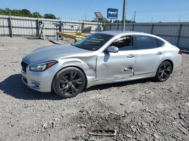 JN1BY1PP7KM680049 - 2019 INFINITI Q70L 3.7 LUXE SILVER photo 1