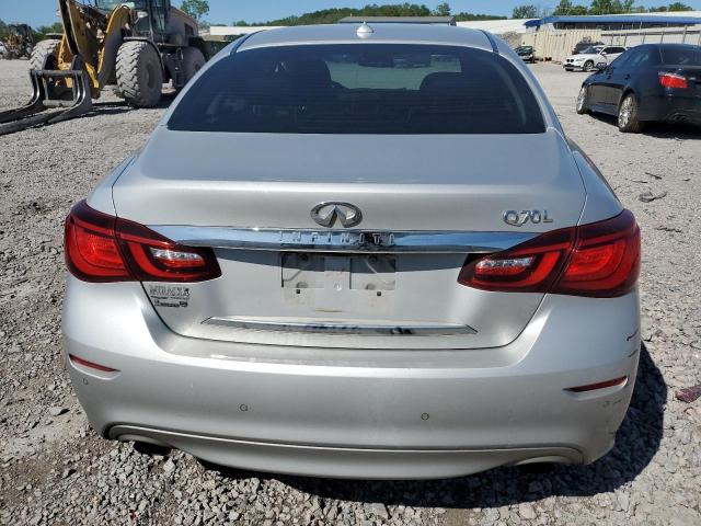 JN1BY1PP7KM680049 - 2019 INFINITI Q70L 3.7 LUXE SILVER photo 6