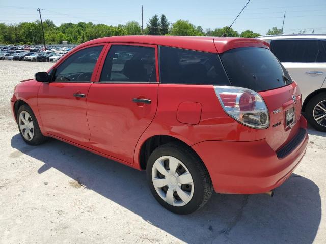 2T1KR32E17C644213 - 2007 TOYOTA COROLLA MA XR RED photo 2