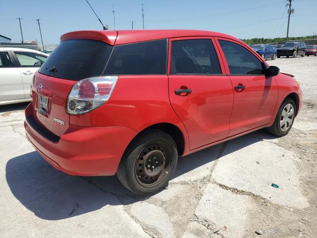 2T1KR32E17C644213 - 2007 TOYOTA COROLLA MA XR RED photo 3