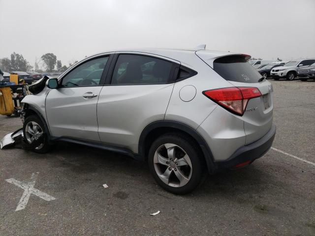 3CZRU5H3XGM706210 - 2016 HONDA HR-V LX SILVER photo 2