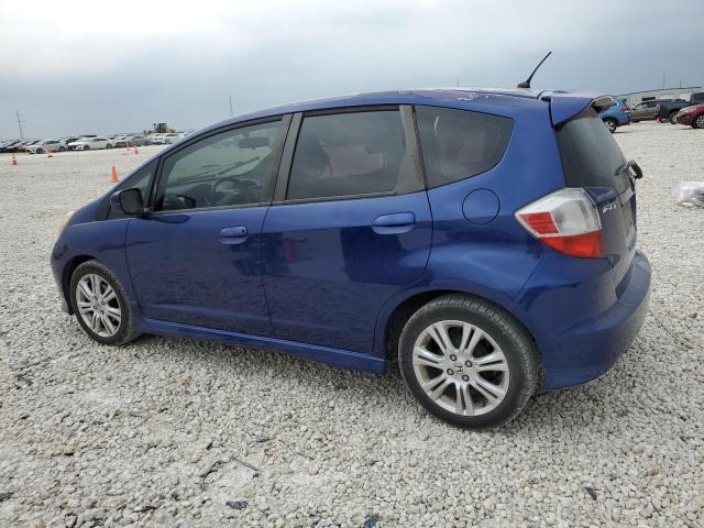 JHMGE8H44AS009231 - 2010 HONDA FIT SPORT BLUE photo 2