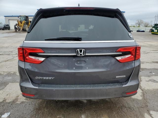 5FNRL6H82NB029147 - 2022 HONDA ODYSSEY TOURING 灰色 照片 6