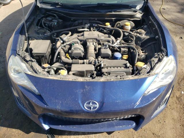 JF1ZNAA11E9710085 - 2014 TOYOTA SCION FR-S BLUE photo 11