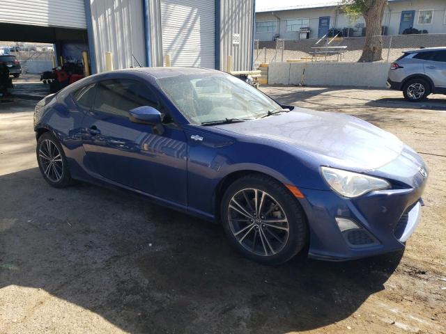 JF1ZNAA11E9710085 - 2014 TOYOTA SCION FR-S BLUE photo 4