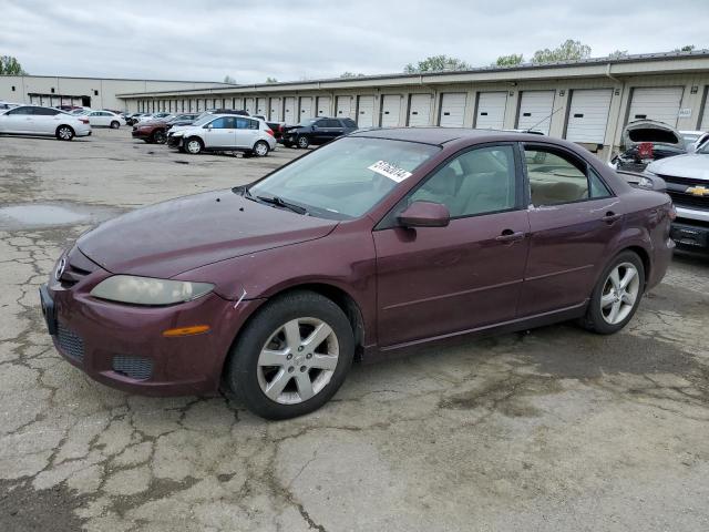 1YVHP80C575M49270 - 2007 MAZDA 6 I MAROON photo 1