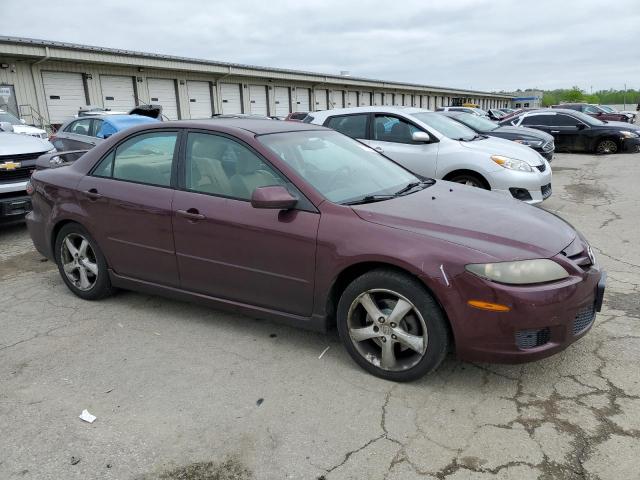 1YVHP80C575M49270 - 2007 MAZDA 6 I MAROON photo 4