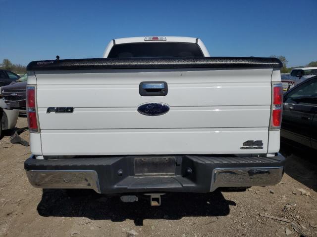 1FTEX1EM5CFA68119 - 2012 FORD F150 SUPER CAB WHITE photo 6