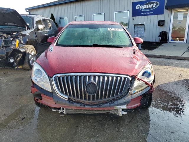 1G4PP5SK7C4184464 - 2012 BUICK VERANO RED photo 5