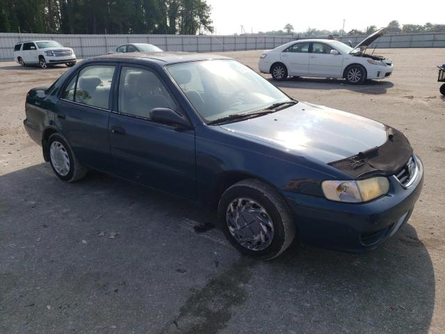 2T1BR12E72C571555 - 2002 TOYOTA COROLLA CE BLUE photo 4